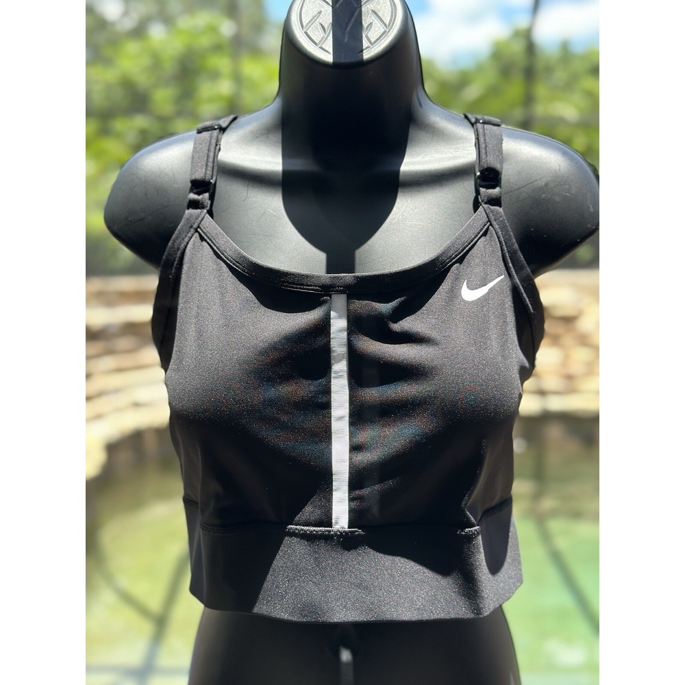 Nike Indy Sports Bra 2X DO7070-011 Black Medium Support Dri-Fit NWT